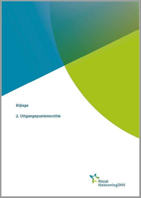 Cover bijlage 2 (Verdieping - uitgangspuntennotitie)